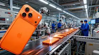Inside Apple's iPhone 17 Pro Max Factory | Manufacturing Secrets Revealed