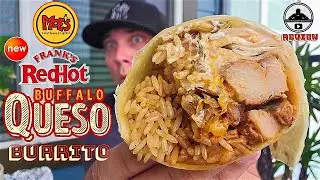 Moe's&reg; Buffalo Queso Burrito Review! 🐃🧀🌯 | NEW Buffalo Queso! | theendorsement
