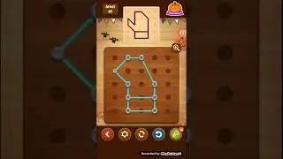 Line Puzzle:String Art.Oak Level 41. Walkthrough.
