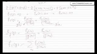 30-Functions of Continuous Random Variables-2