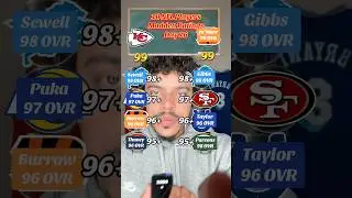 Trying to get 10 NFL Players Madden 26 Ratings 🔥 #nfl #madden