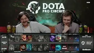(RU) Talon Esports VS Team Aster | map 1 | DPC Group Stage | by CyberStepan & Shachlo