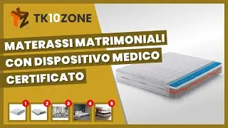 I 5 migliori materassi matrimoniali con dispositivo medico certificato