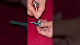 Nail Art Design Using Toothpick - 5 💅🏻 #nailartdesigns #nailtutorial #nailstyle #ytshorts