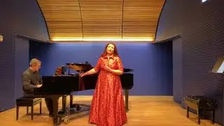 Ma Premiere Lettre by Cecile Chaminade. Sung by Celia Castro. Pianist, Craig Ketter
