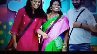 Akhil mummy ki baga nachesina  బిందు 🥰😍🥰||ashu felling jealous 🤭😤||#bigbossotttelugu family special