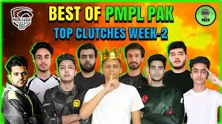TOP CLUTCHES PMPL PAKISTAN WEEK 2 🥵🔥 BEST MOMENTS PMPL 2022