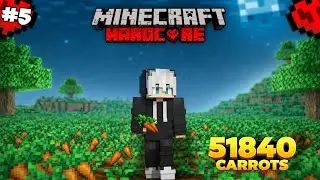 &ldquo;How I Collected 50,000+ Carrots in Minecraft Hardcore 🥕 | EP 5&rdquo; 🔥