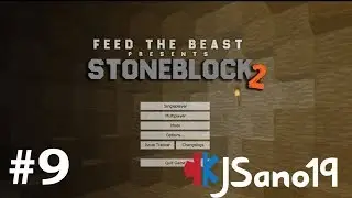 StoneBlock 2 - E09 -  Starting Fluid Cows (Modded Minecraft)