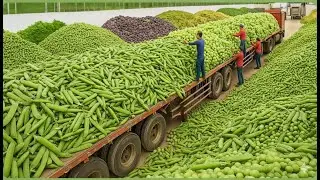 Amazing Global Harvest 2025 Race | How Farmers Reap Billions of Tons of Crops Worldwide
