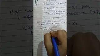 Sex determination class 10