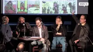 Comic Arts Brooklyn festival - City Of Glass panel 11/9/13