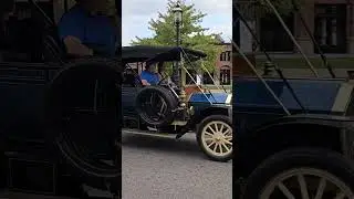 1910 Pullman Model K Antique Car Drive By Engine Sound Old Car Festival 2023