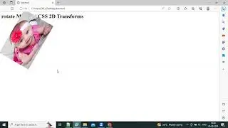 CSS rotate() Method | CSS 2D Transforms
