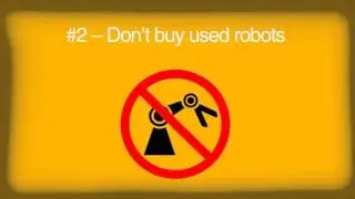 Are you buying used industrial Robots?