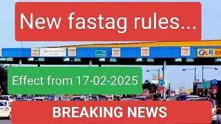 New FASTag rules @news @FastagNews