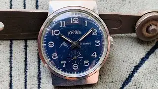 Collectible Watch POBEDA Cornavin 15 jewels manual winding made in USSR/Победа Dolphin made in SU