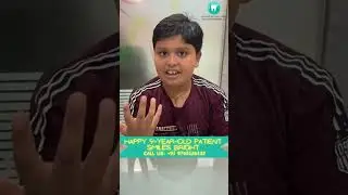 Happy 9-Year-Old Patient Smiles Bright After Successful Root Canal Treatment | Pediatric Dentistry