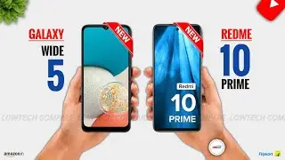 Samsung Galaxy Wide 5 Vs Redmi 10 Prime | Full Comparison ⚡
