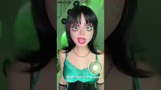 MYEYEBB Blind Anime Yandere Pink Cosplay & Magic Hour ll Зеленые контактные линзы | Рецепт