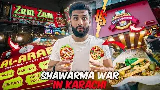 Monty&rsquo;s vs Al Arab vs Zam Zam &mdash; Who Makes the BEST Shawarma in Karachi? 😲