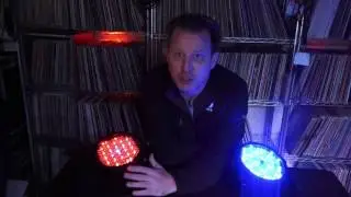 How To Master Slave ADJ LED Par Fixtures - Mega Par Profile Plus