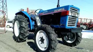 Видео трактора ISEKI TL320 без фрезы
