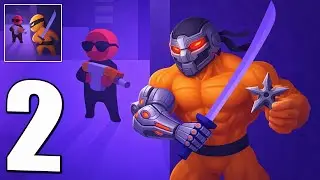 Stealth Master: Assassin Ninja - Gameplay Walkthrough Part 2 Ninja Killer, (Android,iOS)