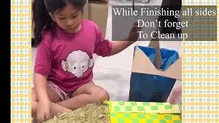 Paper Weaving a Bahay Kubo - Makabansa Performance Task by Stella
