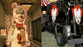Ice Scream 3 Pennywise Mod Escape Ending Scene