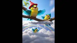Bird or Magic Flying cap Moral story in Hindi | Urdu ننھی چڑیا اور اُڑنے والی جادوئی ٹوپی