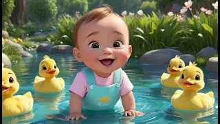 Sing with Baby Ducklings &ndash; Quack Quack Tune! | Fun Duckling Song for Kids | Cheerful Learning Rhyme