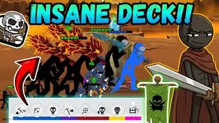 Trying My Subscriber's Deck In 2V2 Deathmatch!! [Stick War Saga]