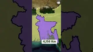 International Borders of India  #shorts #India #bordersofindia #internationalborders #upsc #ias