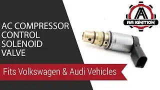 AC Compressor Control Solenoid Valve - Fits Volkswagen & Audi Vehicles