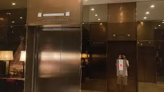 Schindler 5500 lift at Manila Hotel, Manila, Philippines