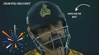 Zalmi still has a shot #PZvsMS