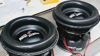 Part 2 :- Dual 2500rms Red r audio & BMS Subwoofer #redraudio #bms #subwoofer