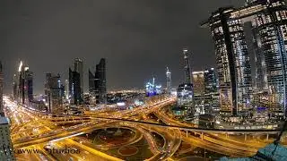 Sheikh zayed road, 4K-Timelapse, Chapter 2