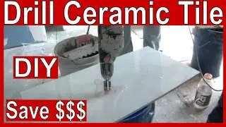 How to Use Diamond Tipped Drill Bit to Drill a Hole in Tile
