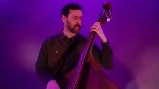 Sax/Bass/Guitar Trio playing 