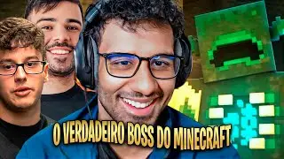 🚨 A &Uacute;LTIMA BATALHA DO MINECRAFT VANILLA! ABSOLUT, MINERVA E GREVTHAR ENFRENTAM O WARDEN