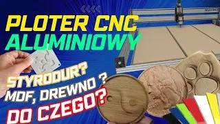 Plotery CNC z profili aluminiowych: Możliwości i Realizacje! Ploter CNC zabawka ? #DIY #cnc