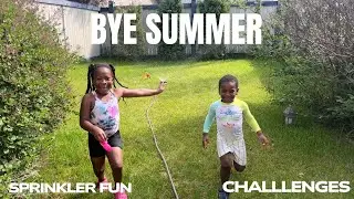We said goodbye to summer 2025 with some backyard, water play fun!