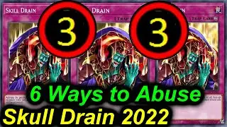 【YGOPRO】SKILL DRAIN - 6 DECKS THAT CAN ABUSE IT