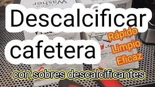 Descalcifica tu cafetera Cecotec !! Sirve para todas las marcas. Importante hacerlo.