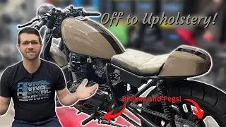 1982 Kawasaki KZ440 Cafe Racer - Part 09 - Project Update and Seat Upholstery!