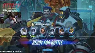 CLONEMAN16 REINHARDT OVERWATCH GAMEPLAY SEASON 28 TOP 500