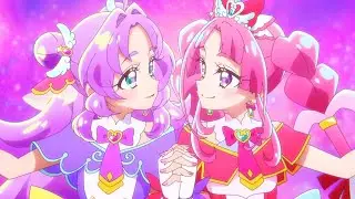 [1080p] Cure Answer & Cure Mystique Transformation - Star Detective Precure!