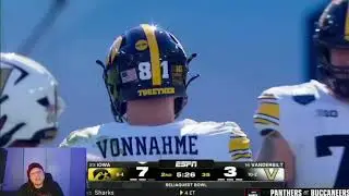 BYE DIEGO￼ BYE✌️😂 #23 Iowa vs #14 Vanderbilt | ReliaQuest Bowl | Highlights Reaction 